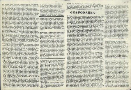 Solidarność Walcząca. Wolni i Solidarni. Pismo SW Oddział Poznań nr 46 za styczeń–luty 1986 r., IPN Po 04/3584