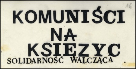 Przykładowe matryce wykorzystywane do produkcji prasy podziemnej z kolekcji Archiwum IPN w Szczecinie. Sygn. IPN Sz 432/6