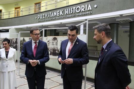 Wystawa „Gruzini – oficerowie kontraktowi Wojska Polskiego” na Przystanku Historia w Krakowie