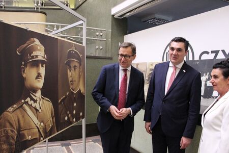 Wystawa „Gruzini – oficerowie kontraktowi Wojska Polskiego” na Przystanku Historia w Krakowie